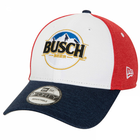 Busch Harvick Red White & Blue NASCAR New Era 9Forty Adjustable Hat